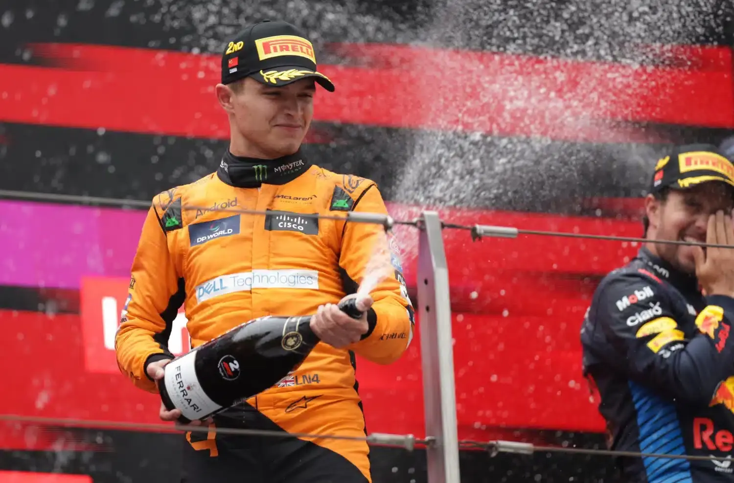 norris f1 china