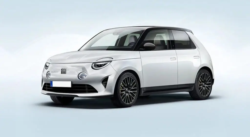 nuova fiat 127 rendering