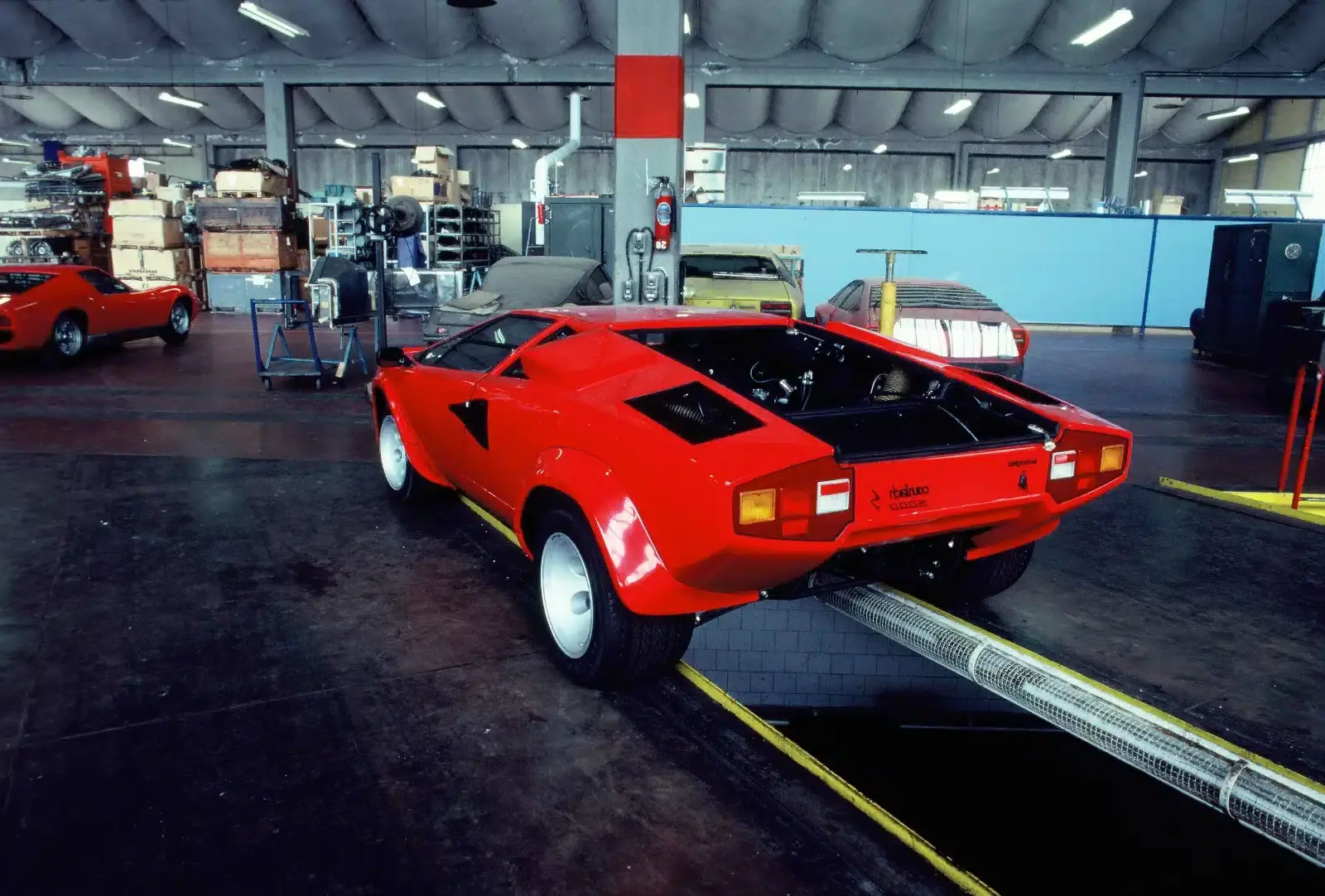 old 1974 2024 50 years since production of the first lamborghini countach 11