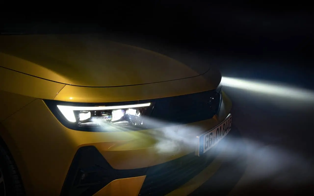 opel astra hybrid intellilux led pixel light 518214