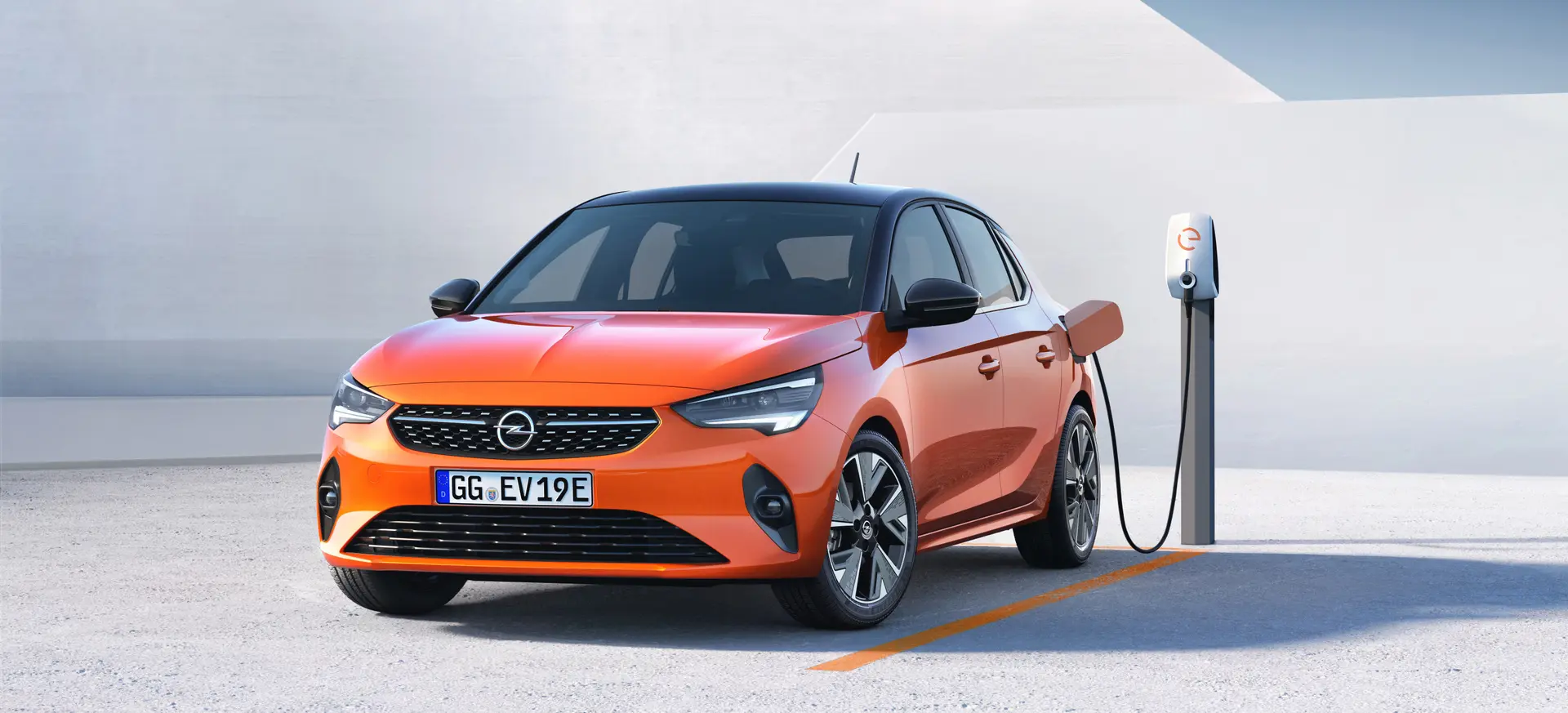 opel corsa e charging