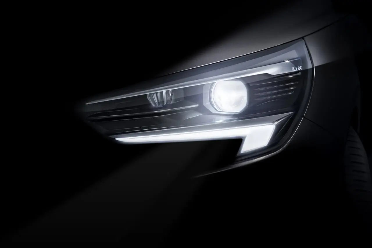 opel corsa intellilux led matrix light 506020