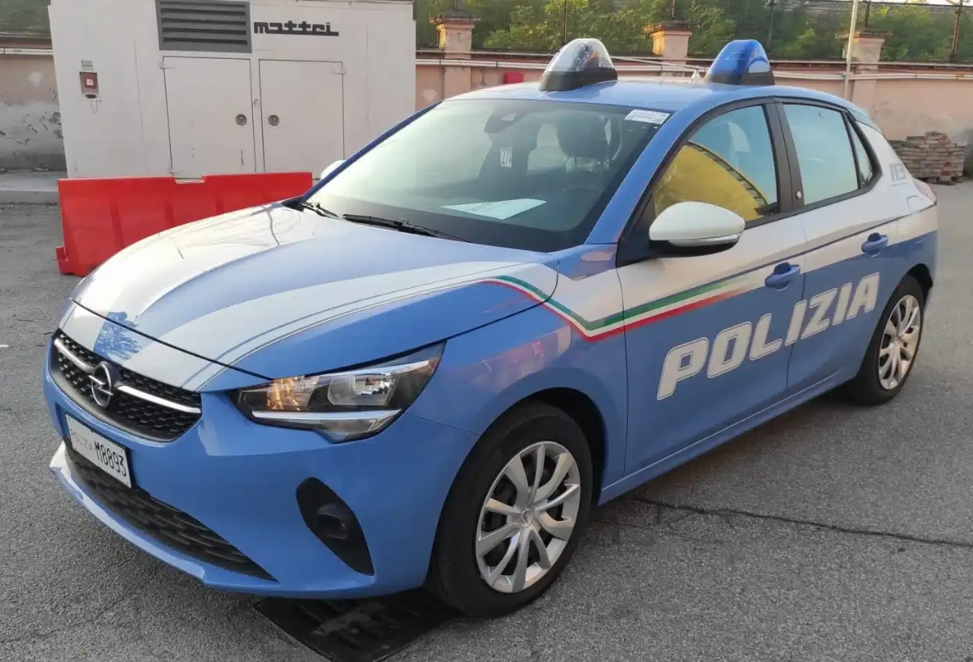 opel corsa polizia