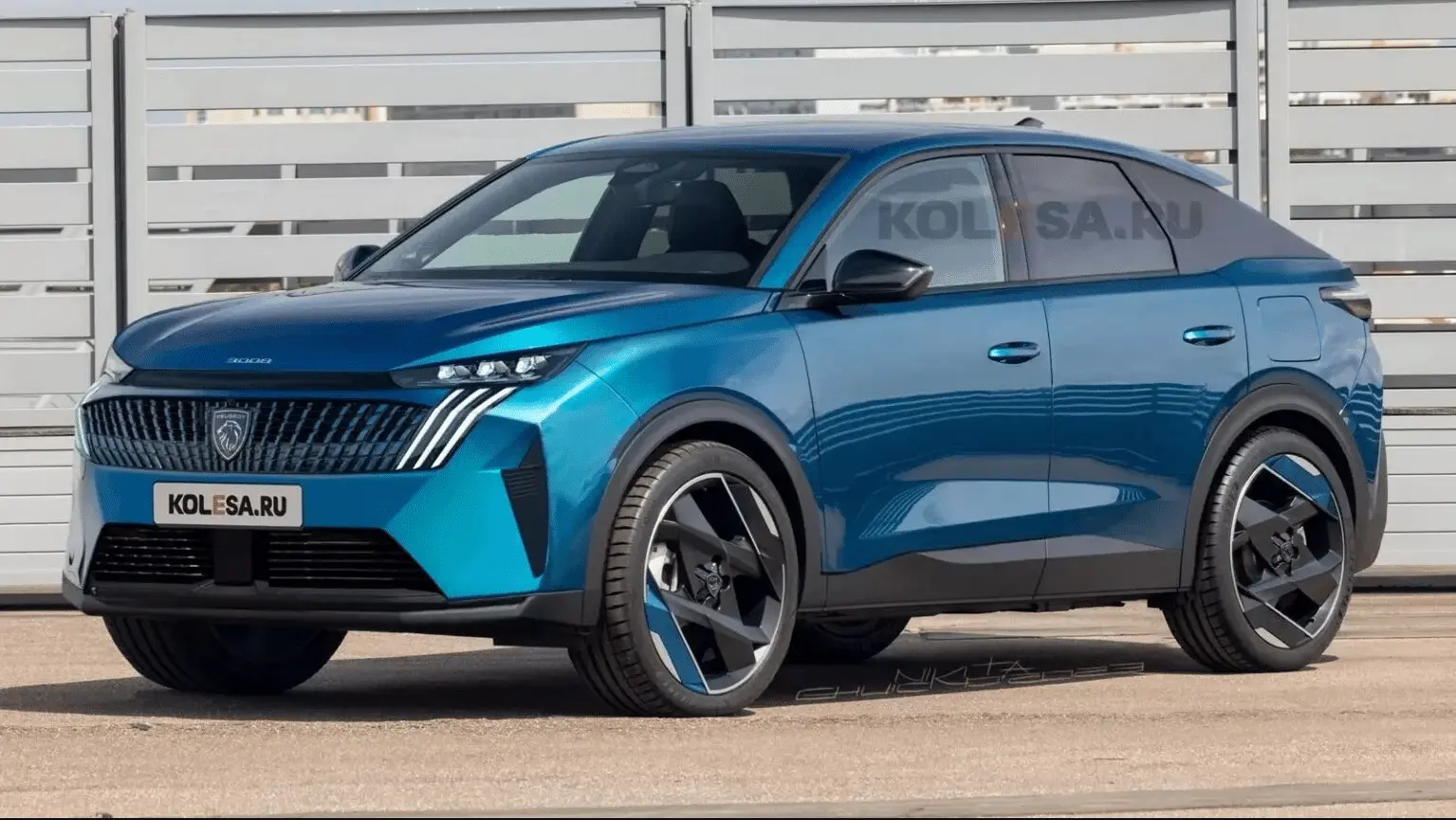 peugeot 3008 2024 render
