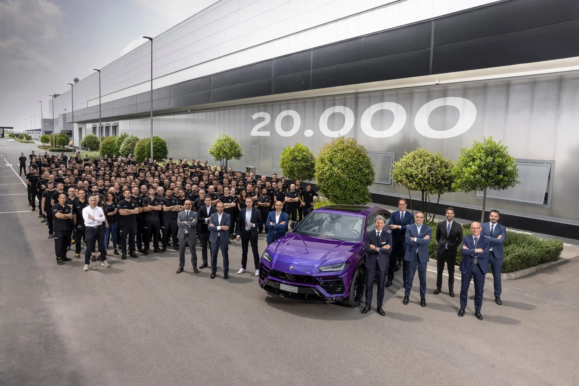 record lamborghini urus prodotte