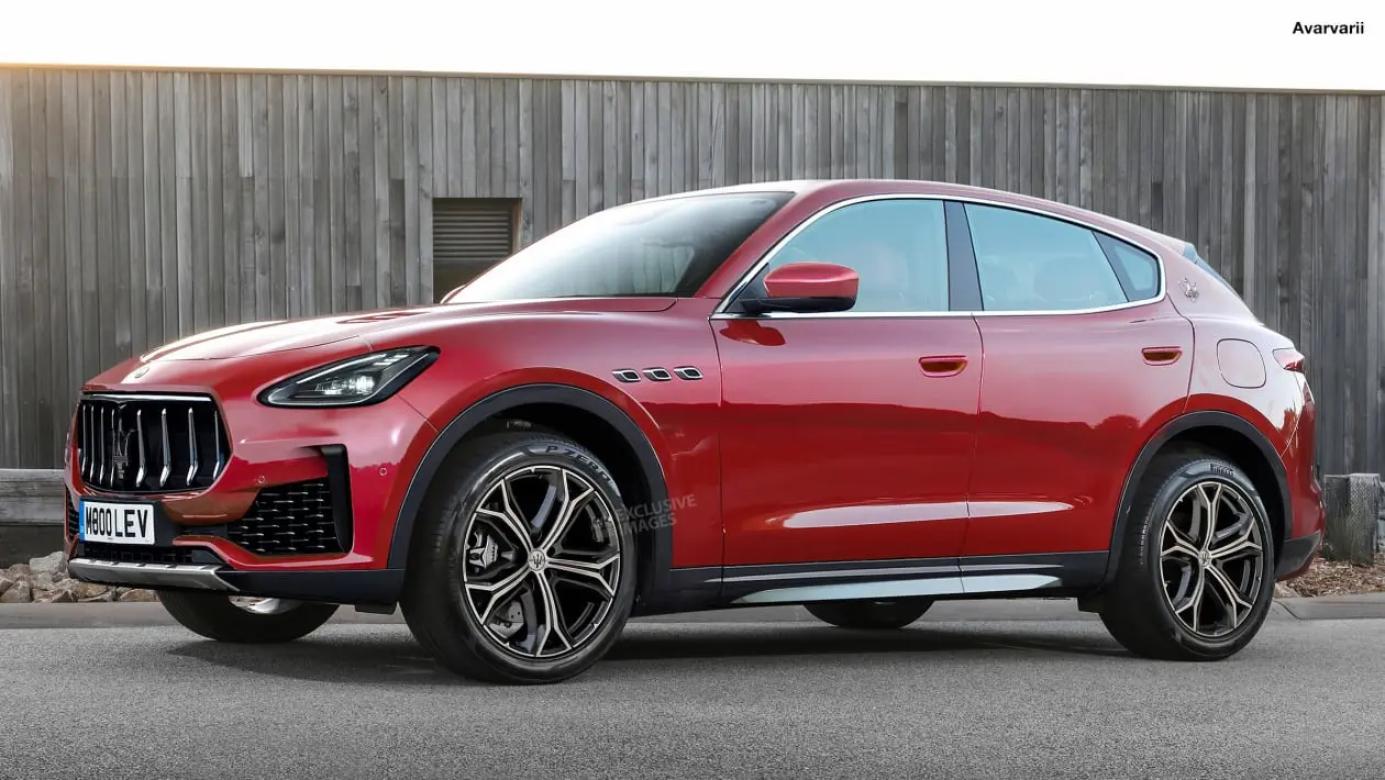render maserati grecale suv