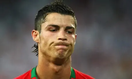 ronaldo triste