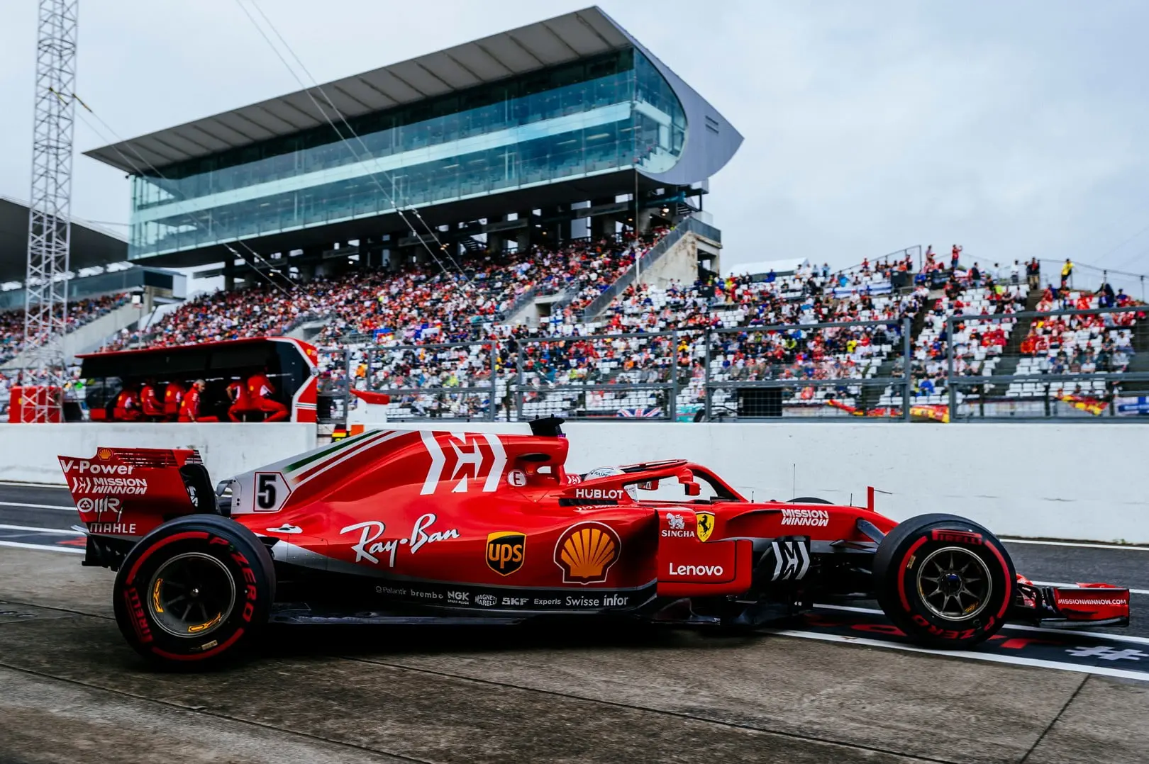 sebastian vettel gp giappone 2018