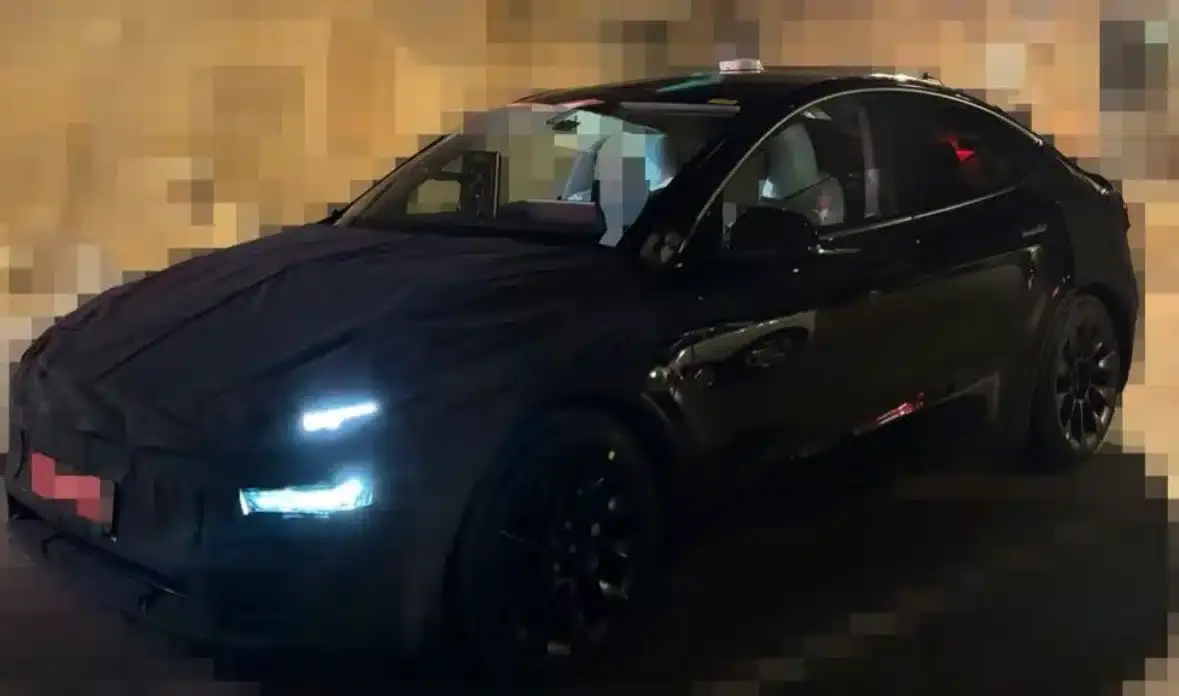tesla model y juniper front