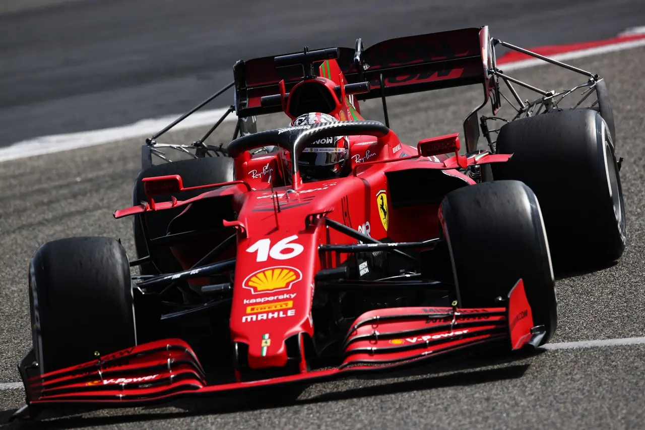 test f1 bahrain day 1 morning