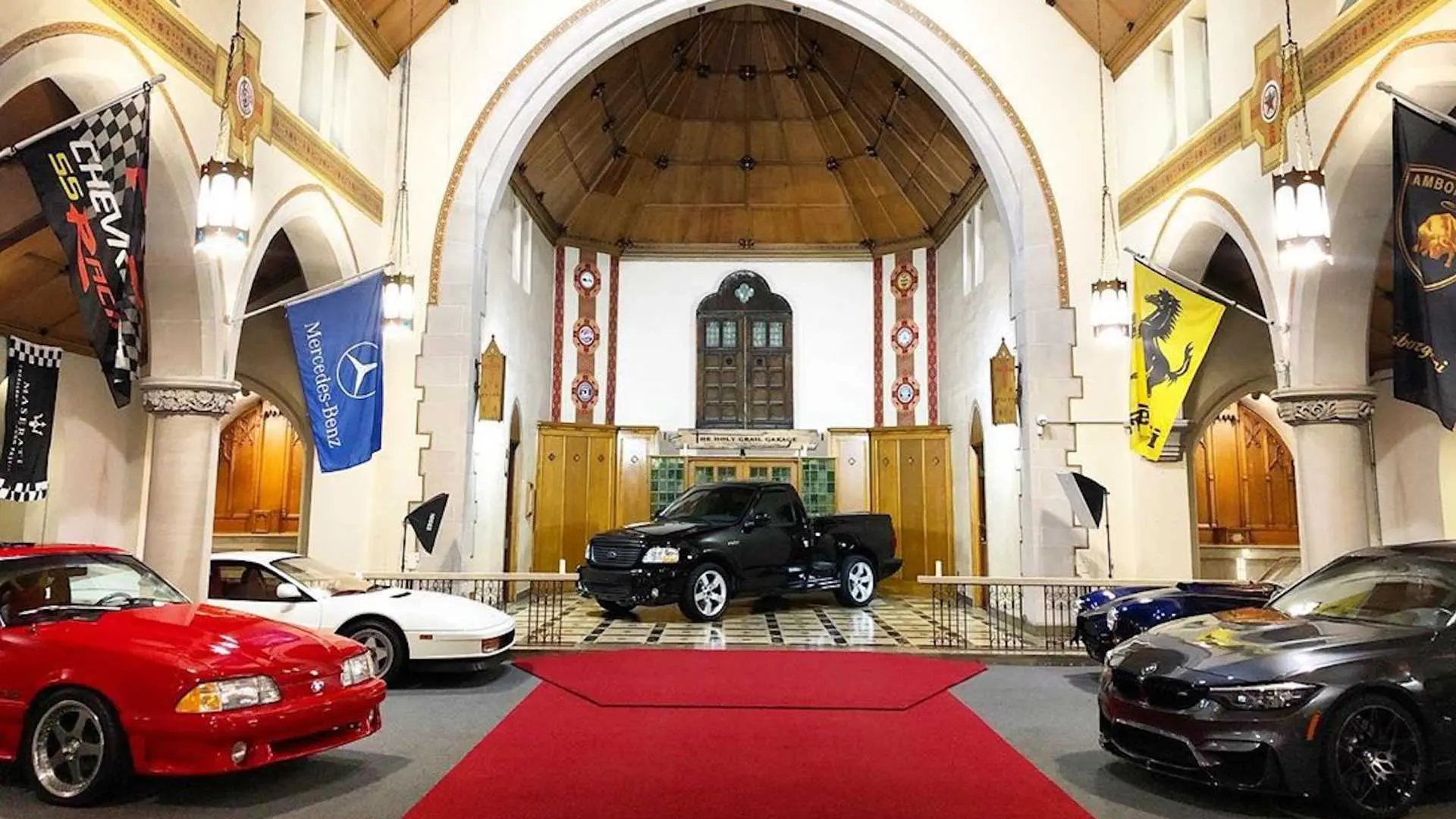 the holy grail garage