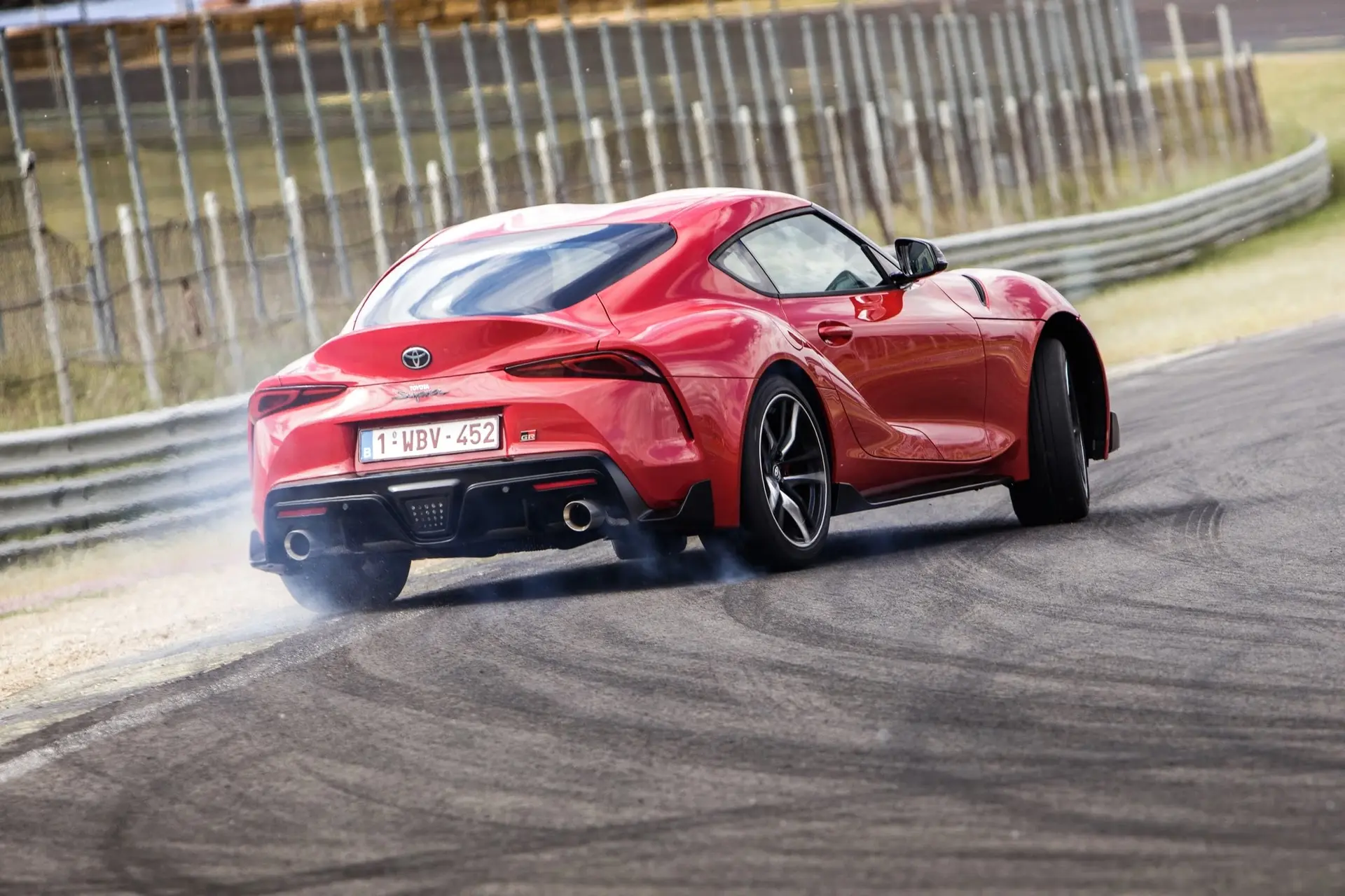 toyota supra 2019 drifting