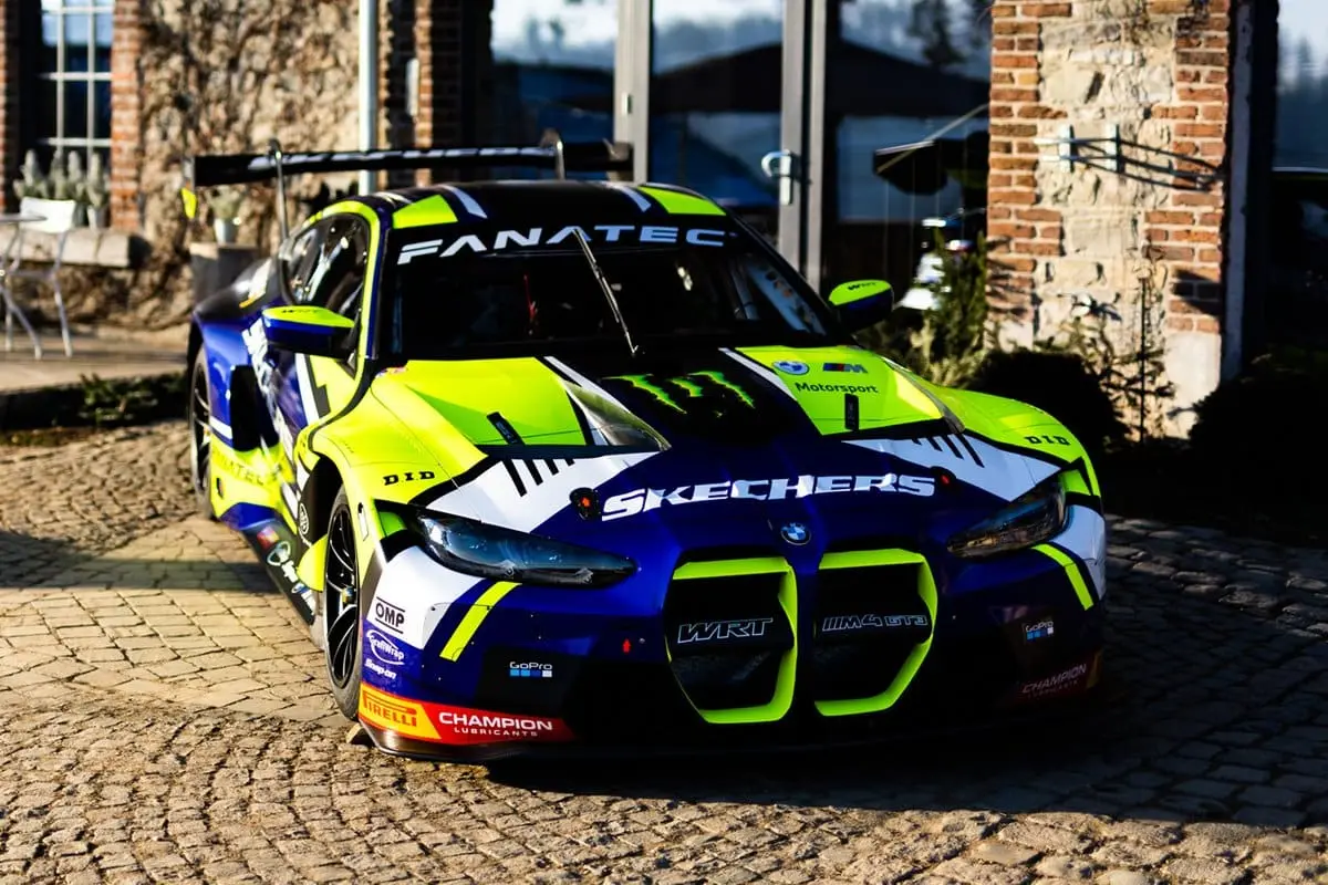 valentino rossi team wrt bmw m 1