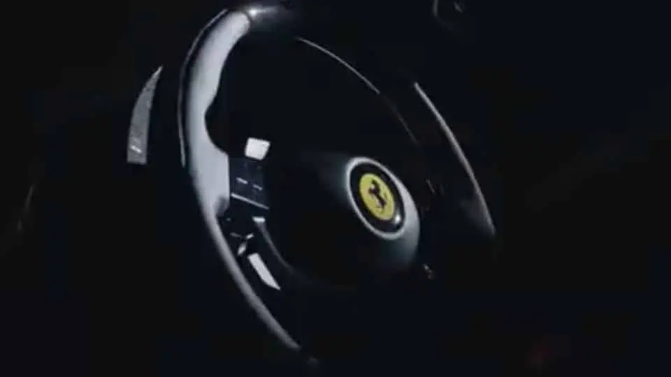 volante ferrari roma spider
