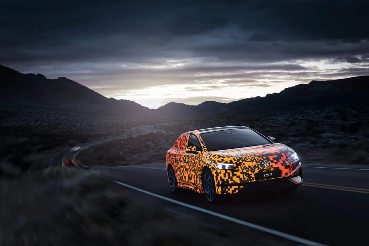 volkswagen id7 ecco la prima berlina elettrica del marchio