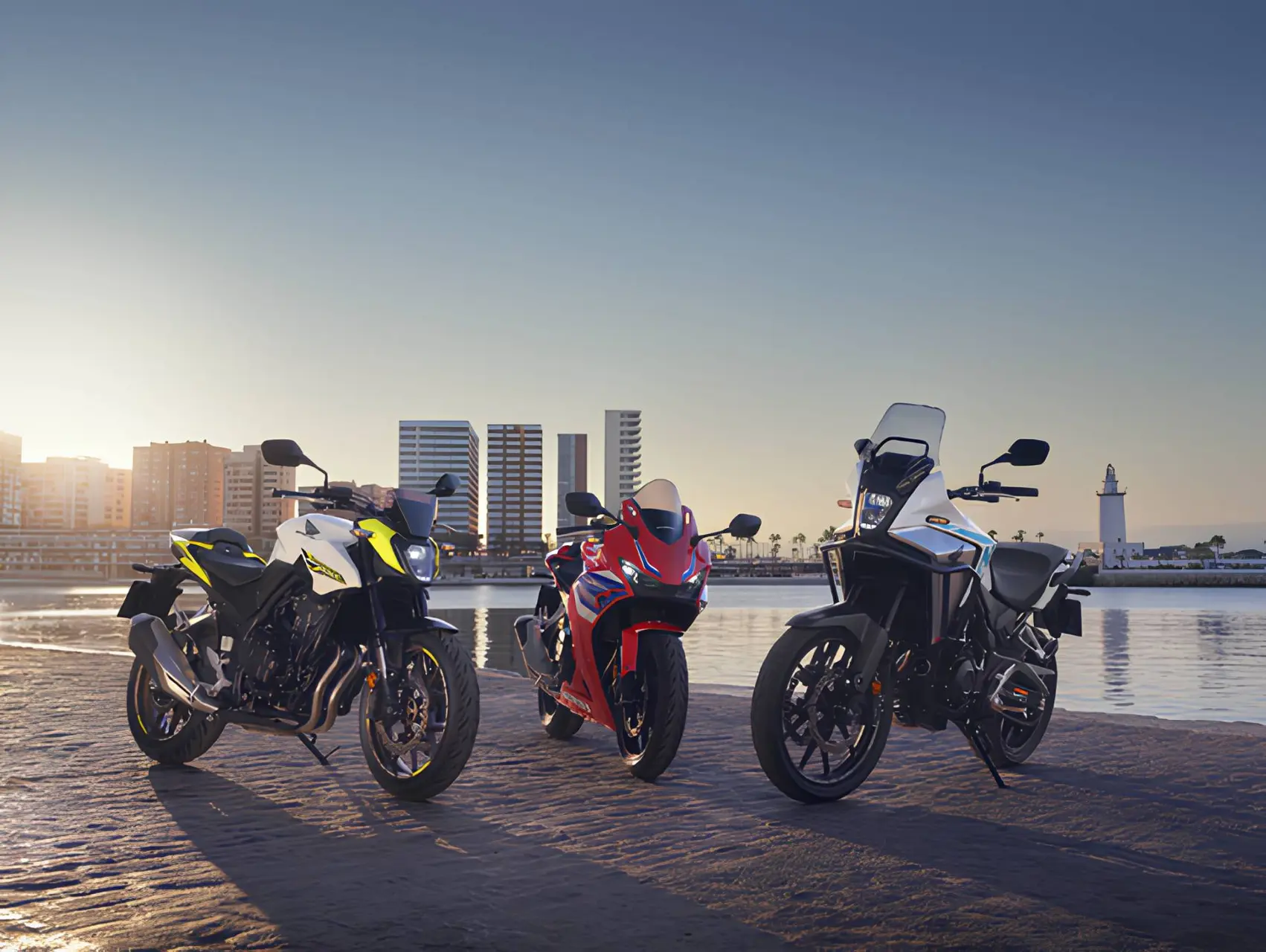 honda serie di moto in gamma