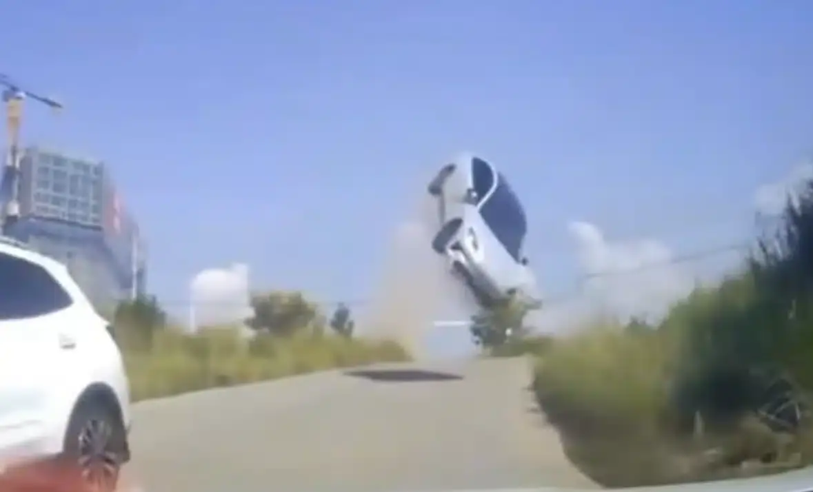 incidente video cina volante