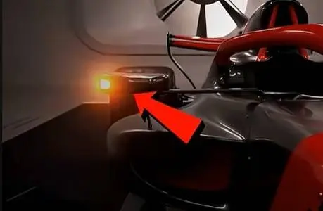 sulle f1 2026 compaiono nuove luci sugli specchietti retrovisori