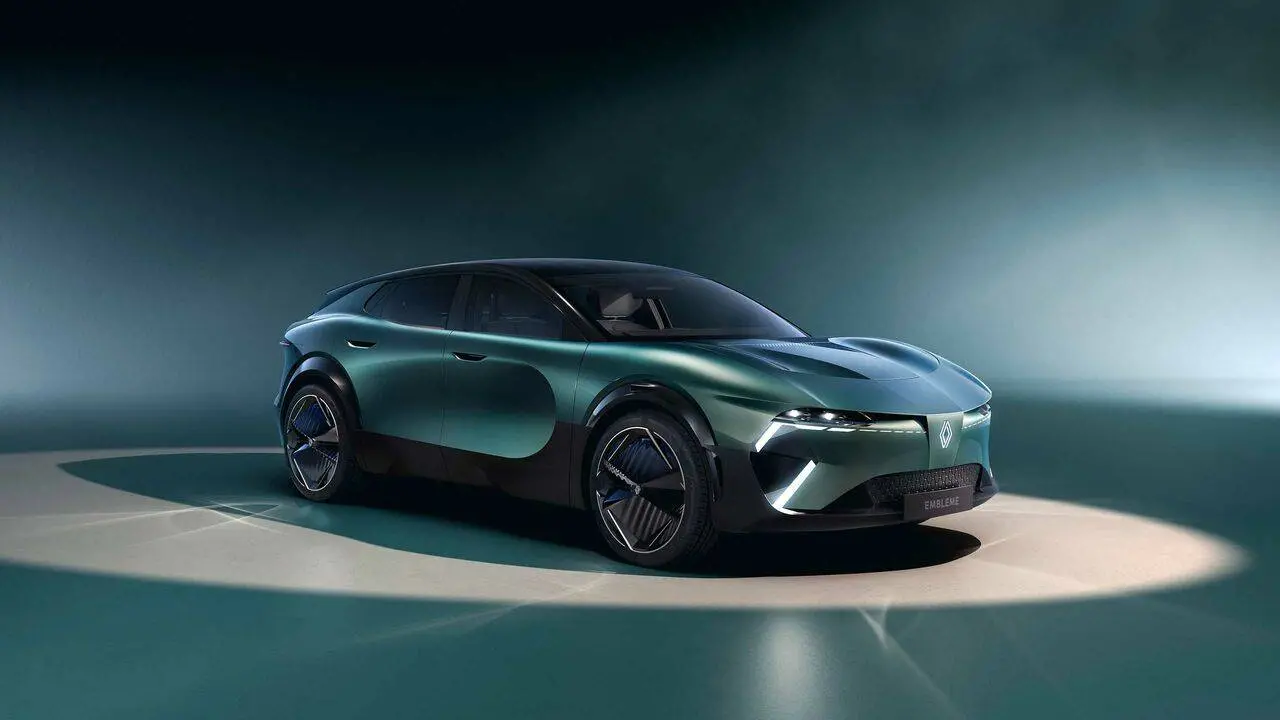 Nell'immagine si vede il nuovo concept di Renault chiamato "Embleme"