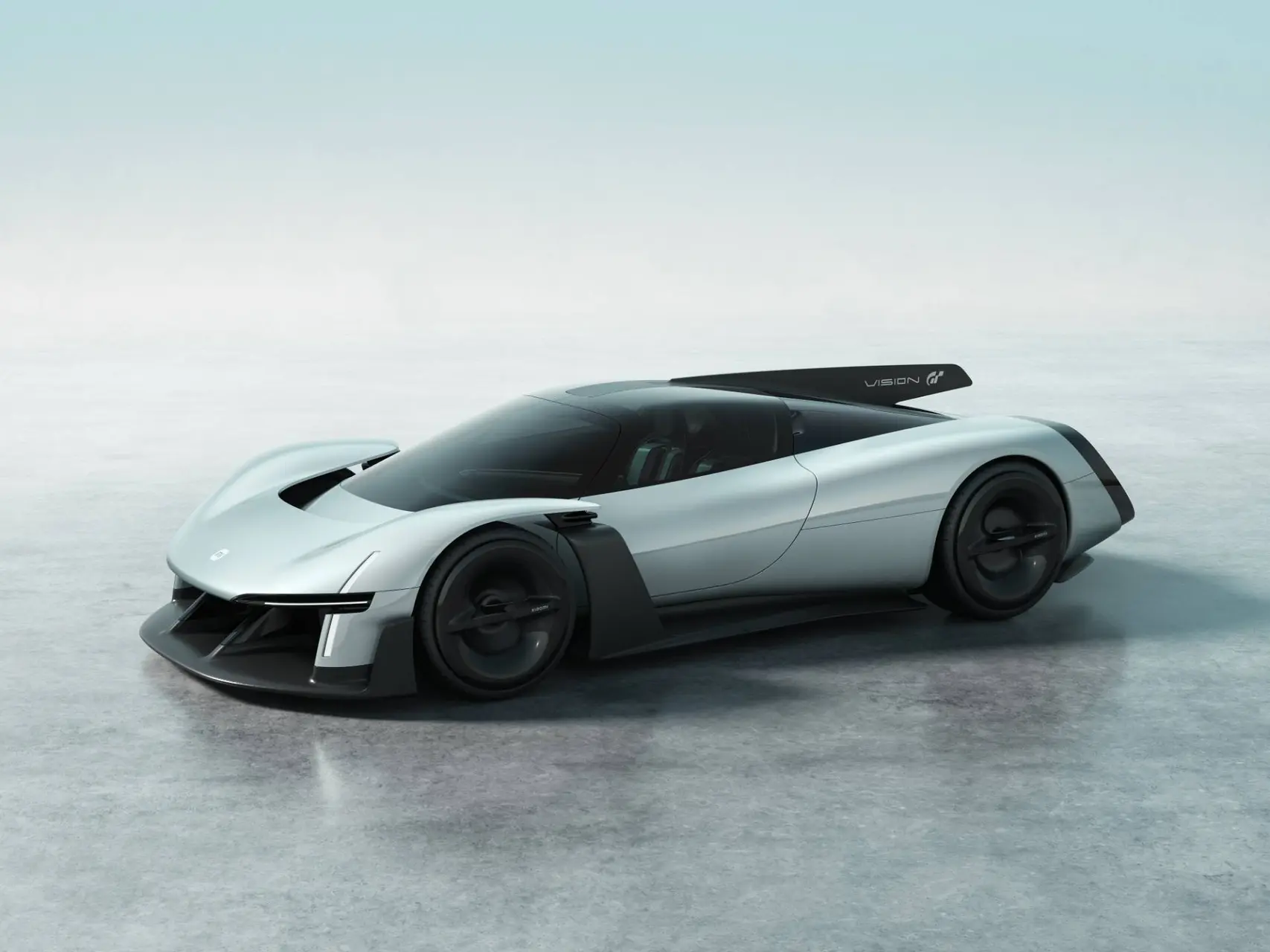 Xiaomi Vision Gran Turismo_02 di colore grigio laterale anteriore