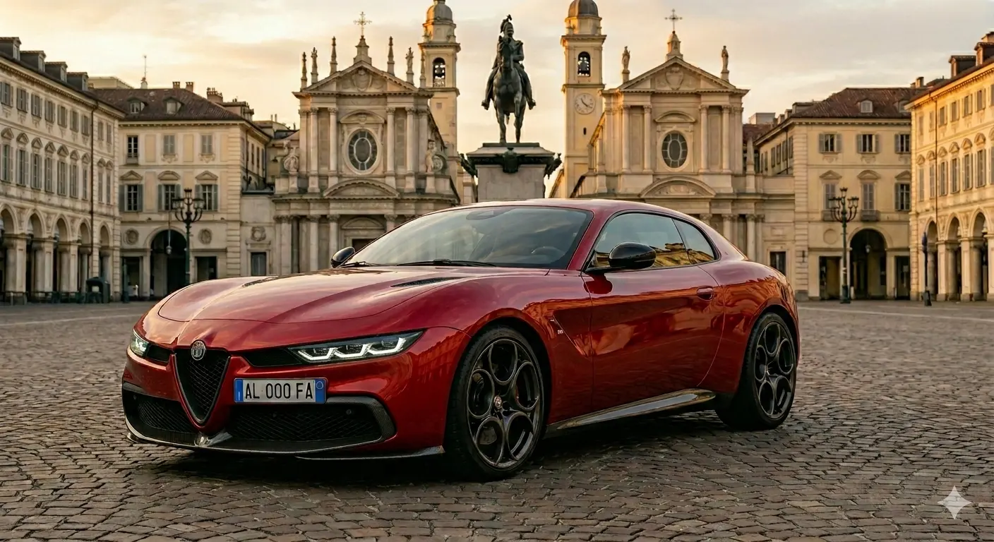 Render di una nuova possibile versione della Alfa Romeo Brera