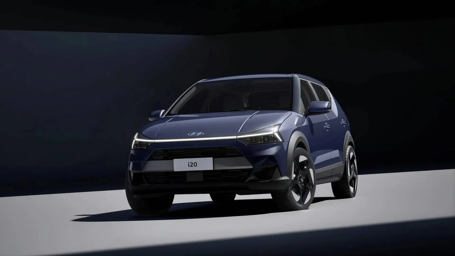 hyundai-i20-front colore blu nuova generazione