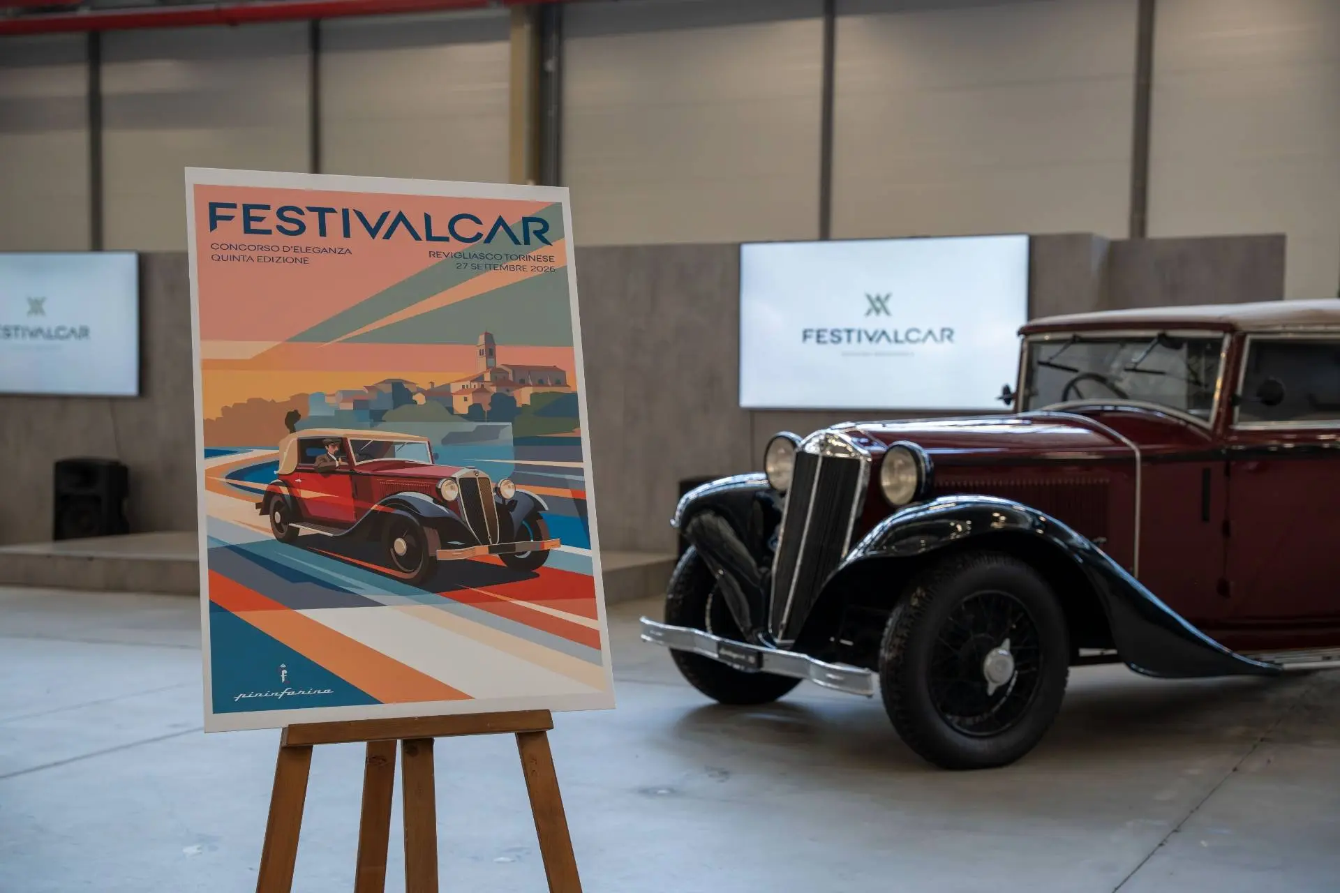 Locandina Festival Car 2026 e lancia  artena presente in locandina