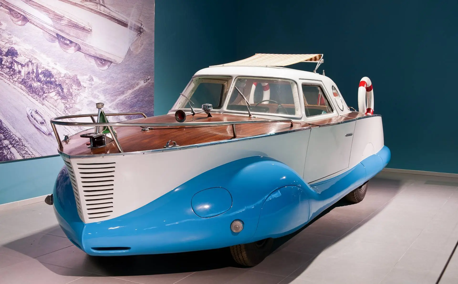 Fiat 1100 Boat-Car Coriasco