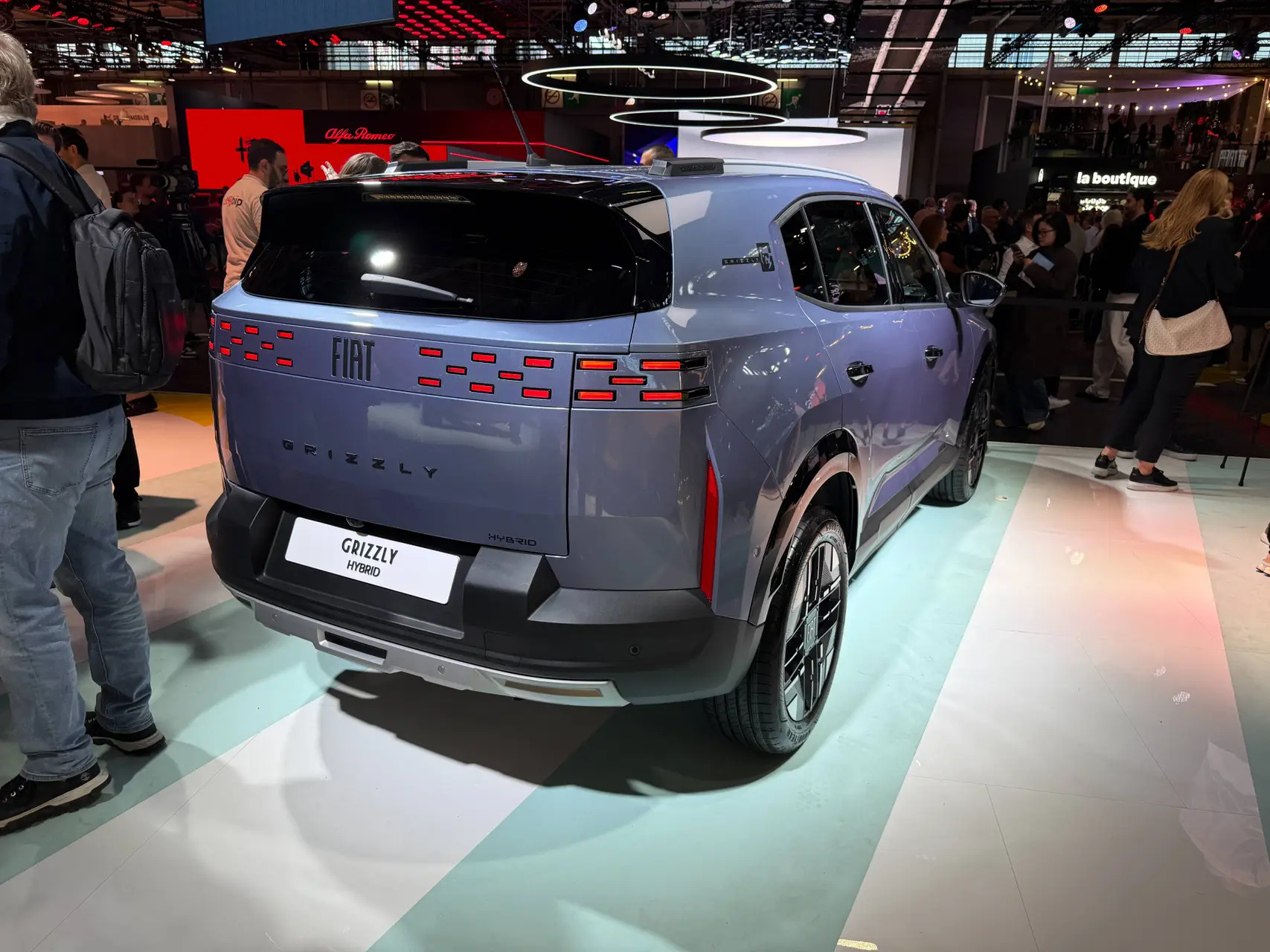FIAT Grizzly posteriore