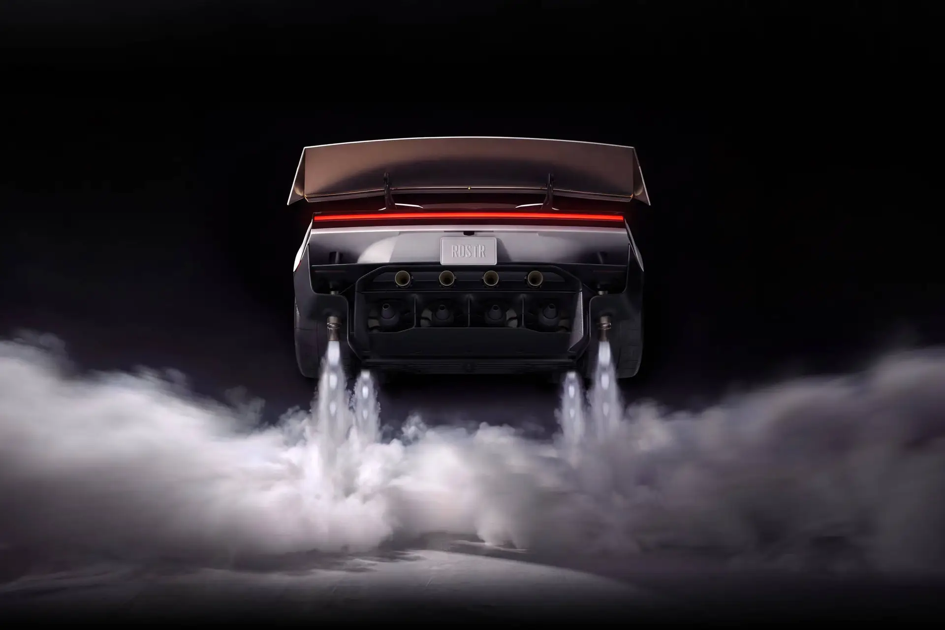 Tesla Roadster posteriore