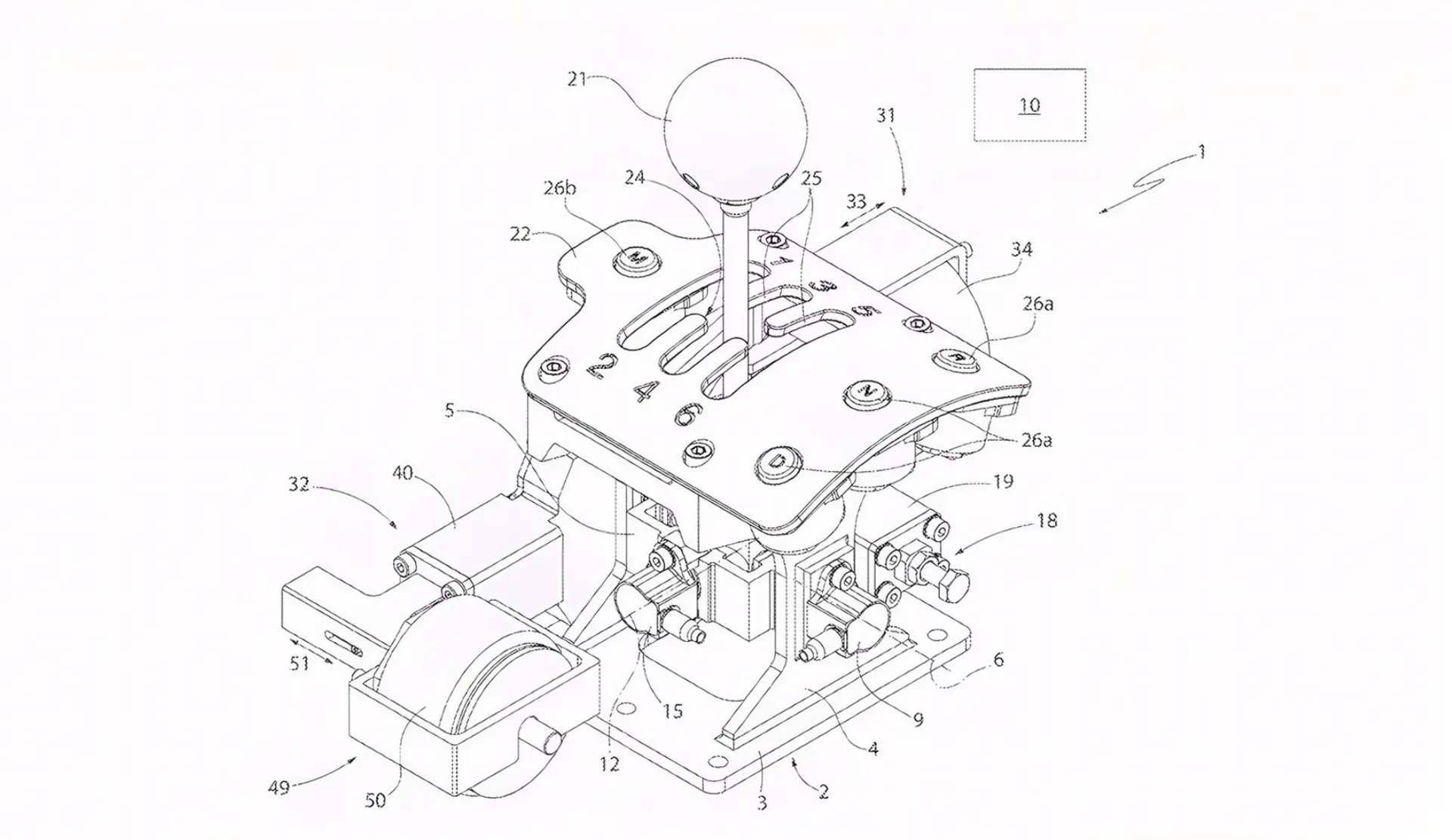 Ferrari handbak patent