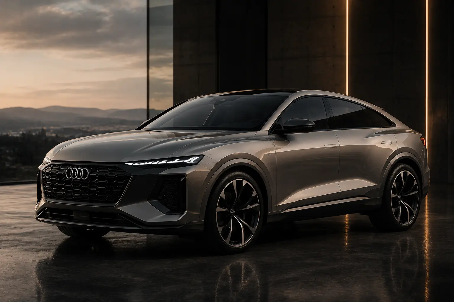 AI render audi Q9