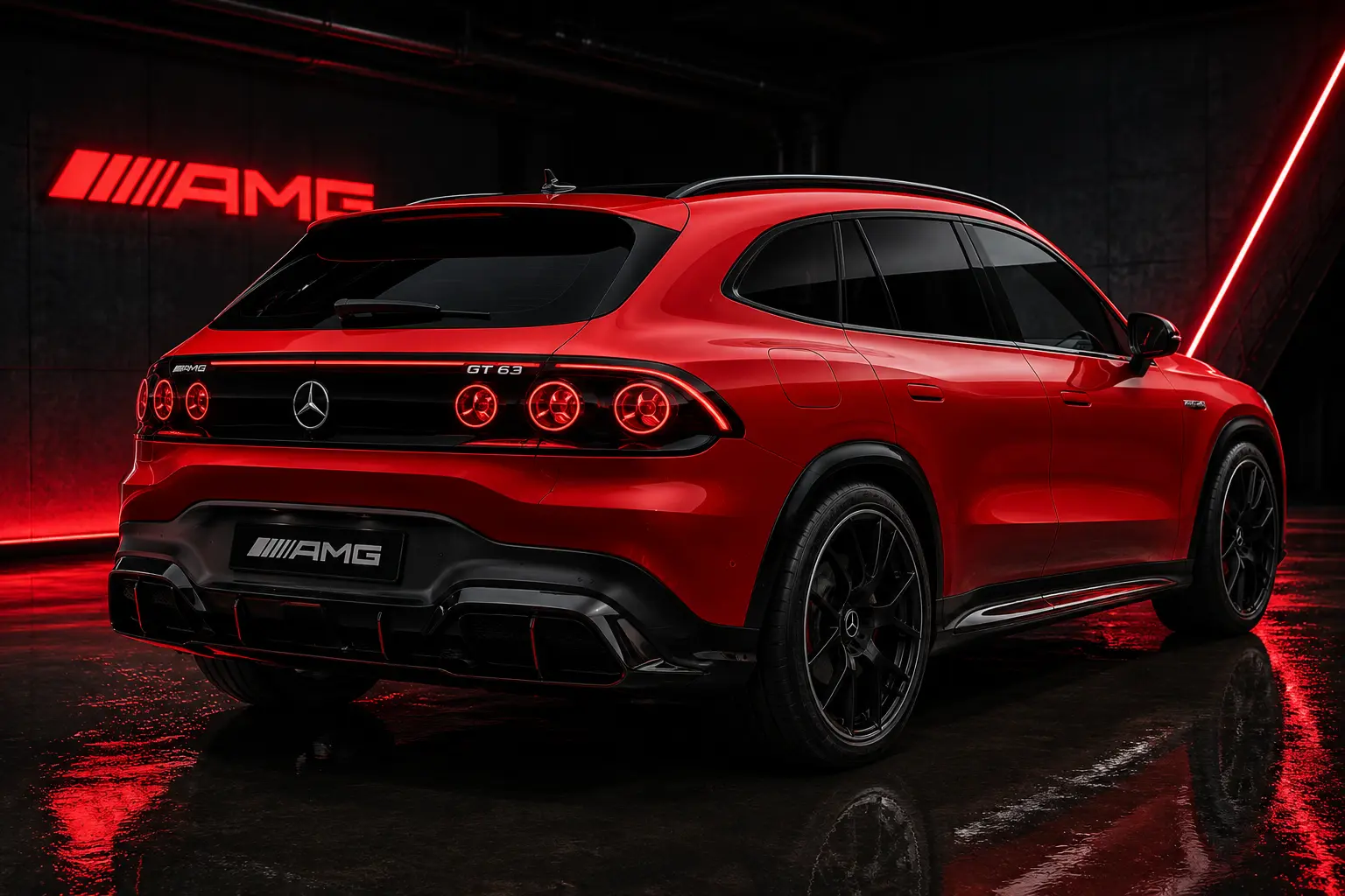 AMG GT SUV AI Render