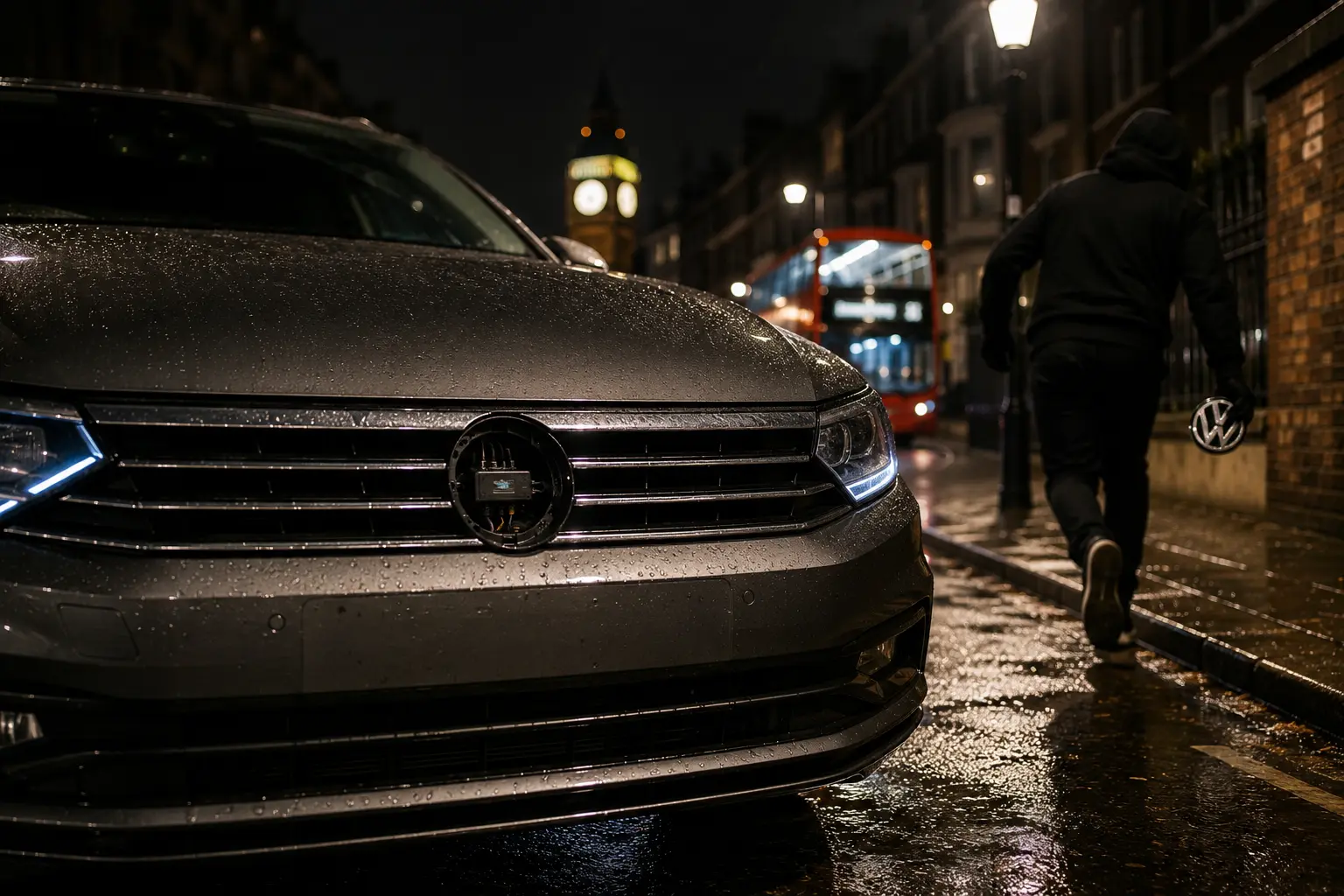 diefstal vw logo