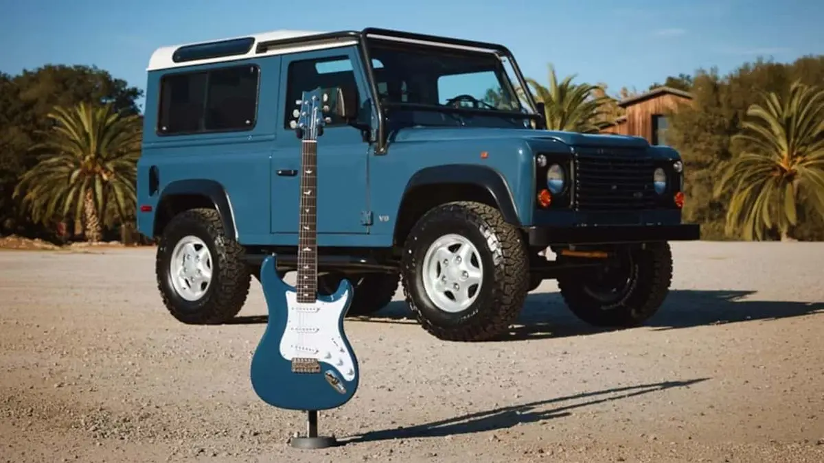 land rover john mayer prs guitars silver sky defender color collection 1200x675