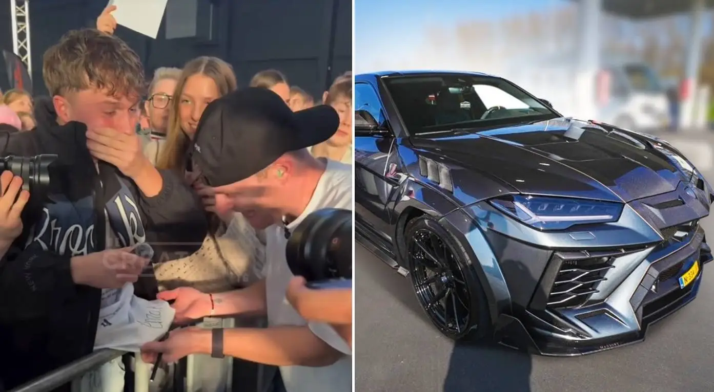 enzo knol lambo fan contract