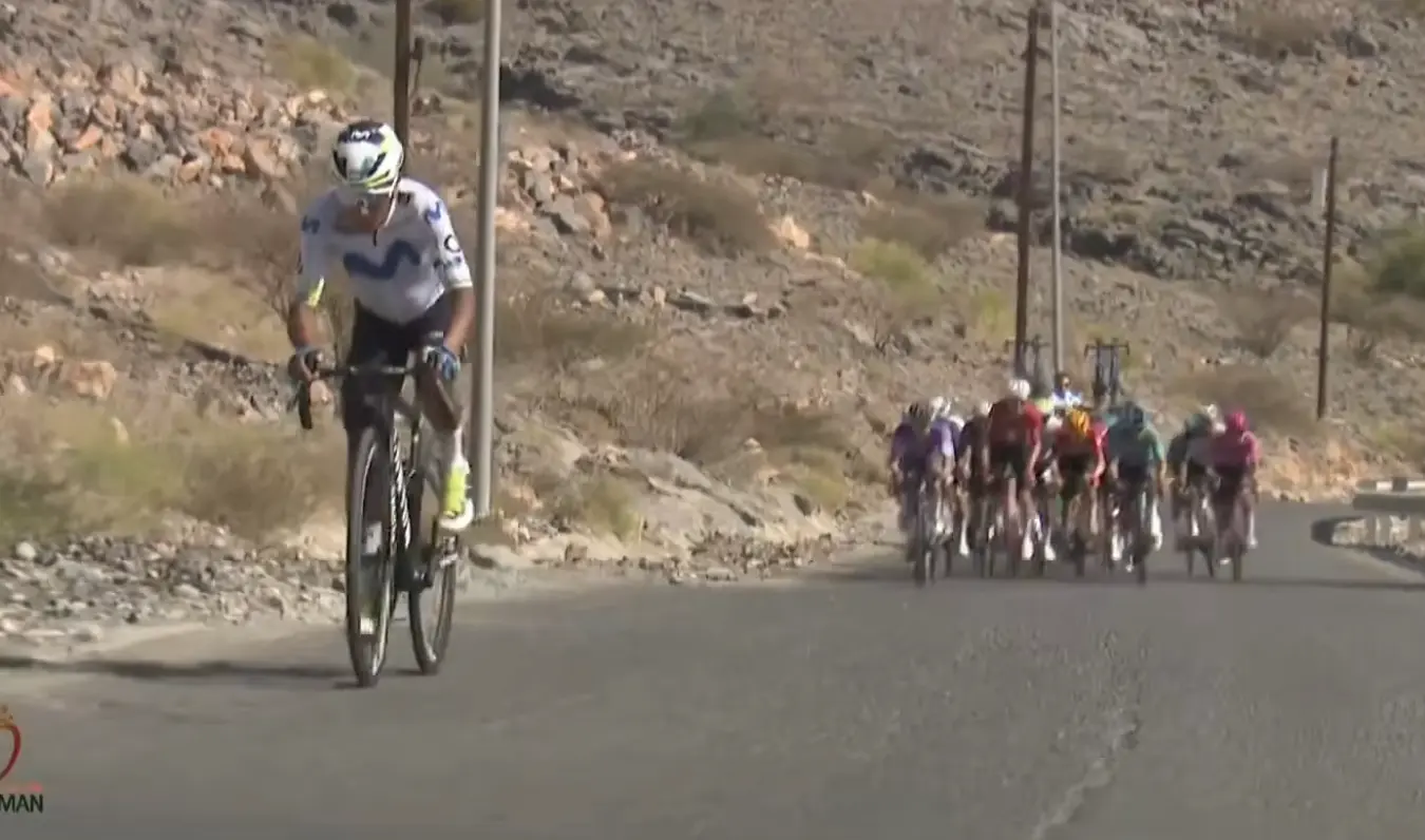 Gran actuación de Nairo Quintana en Omán