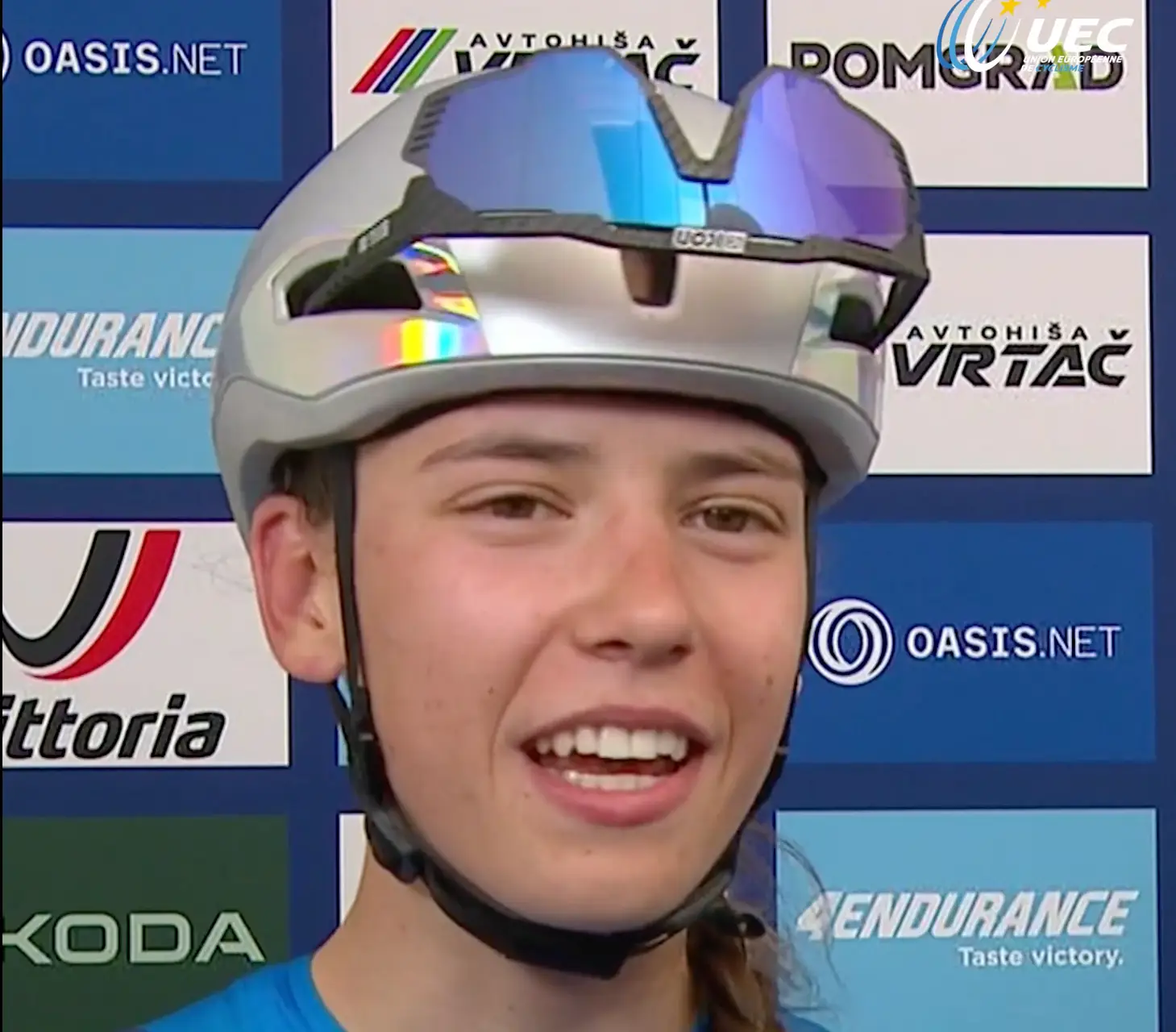 Azzurra Ballan, en declaraciones tras lograr el oro europeo