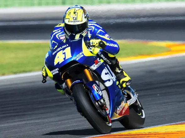aleix espargaro test suzuki valencia 2014