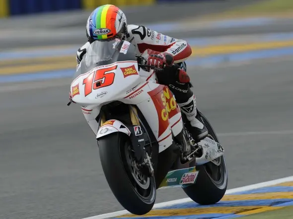 alex de angelis motogp lemans 2009