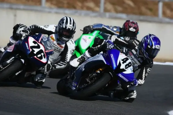 ama supersport 2009 battle laguna seca