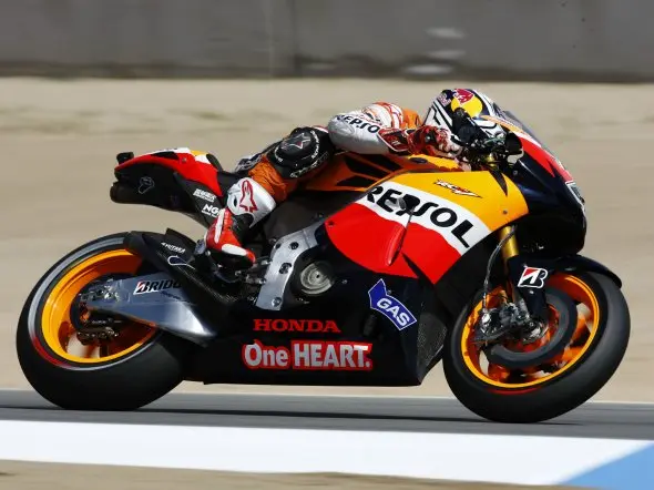 andrea dovizioso qp lagunaseca motogp 2011