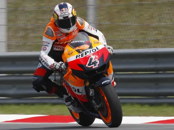 andrea dovizioso sepang motogp 09 race