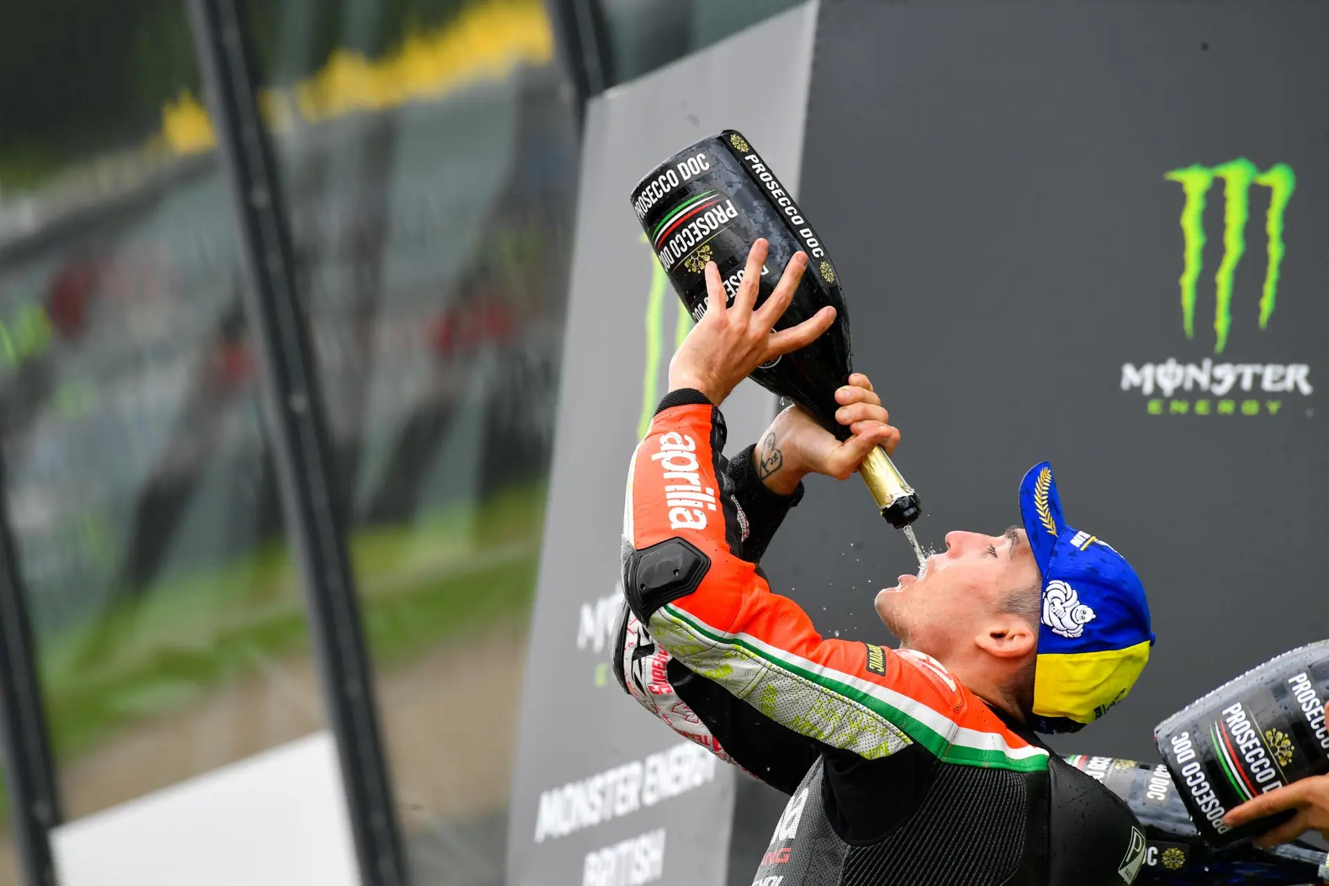 aprilia motogp primo podio