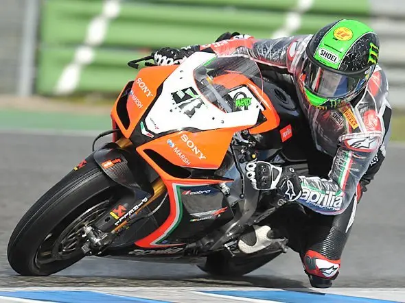 aprilia superbike jerez test 2013 1