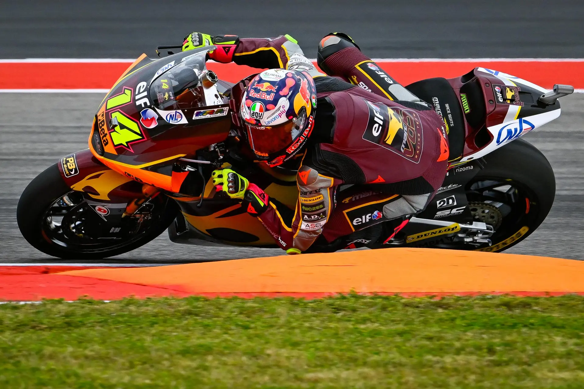 arbolino moto2 prove gp austin