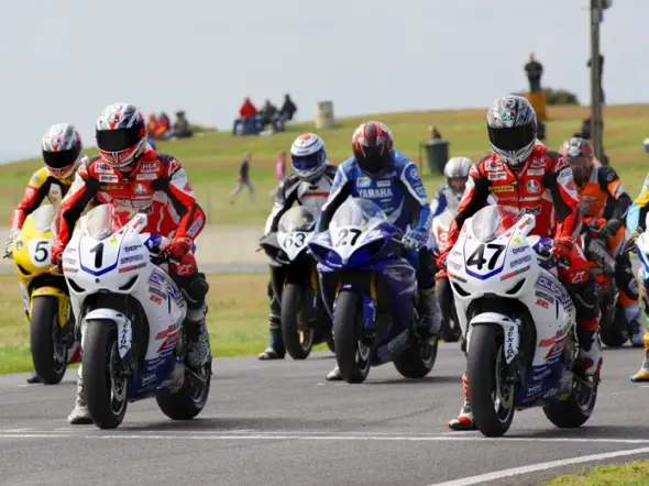 asbk starting grid mallala 2009