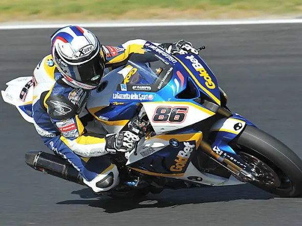 ayrton badovini imola prove1