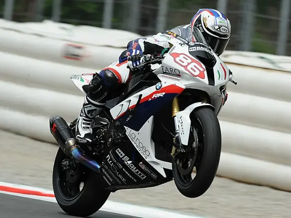 ayrton badovini wheeling bmwmonza