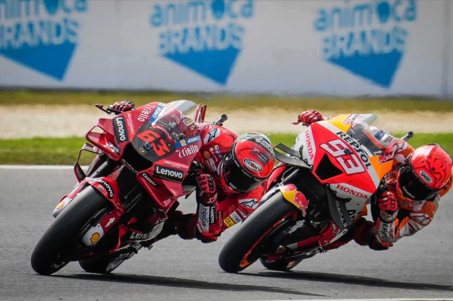 bagnaia marquez
